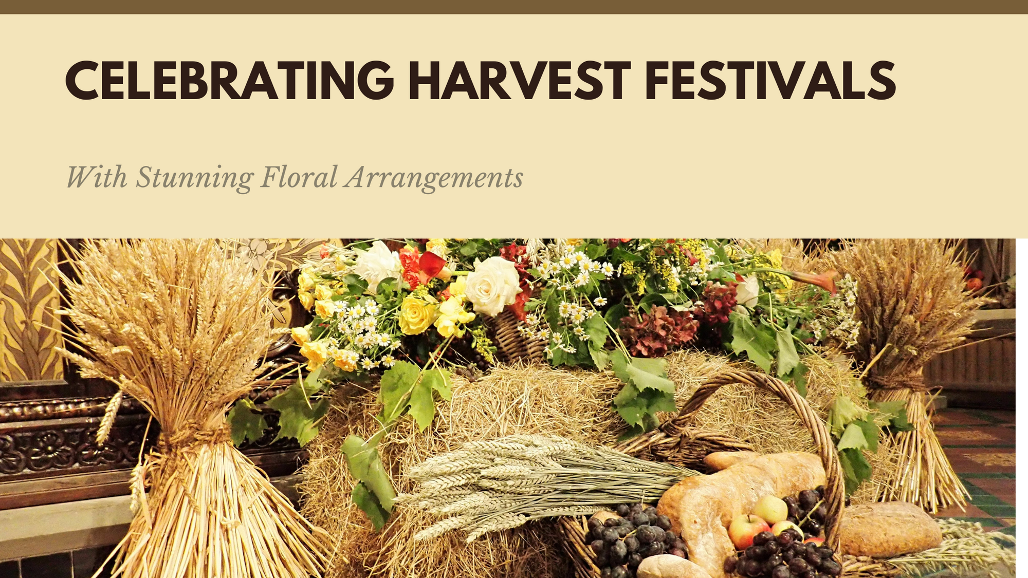 Celebrating Harvest Festivals With Stunning Floral Arrangements