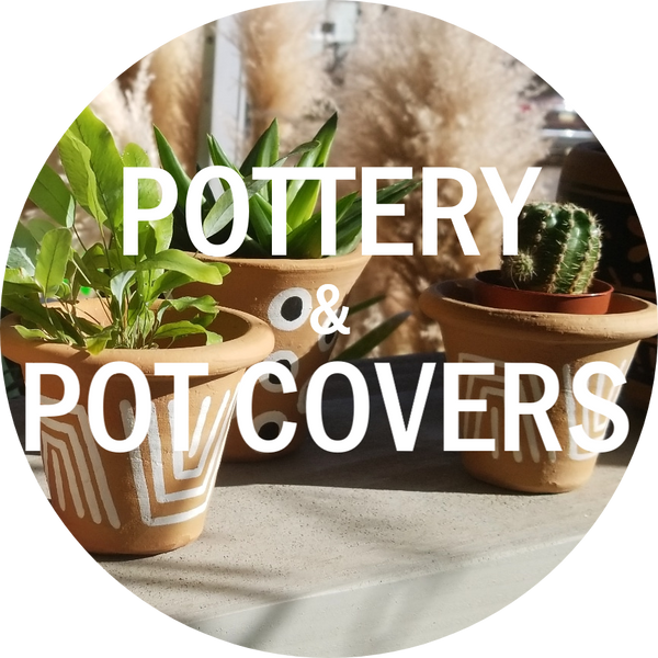 Pottery & pot covers