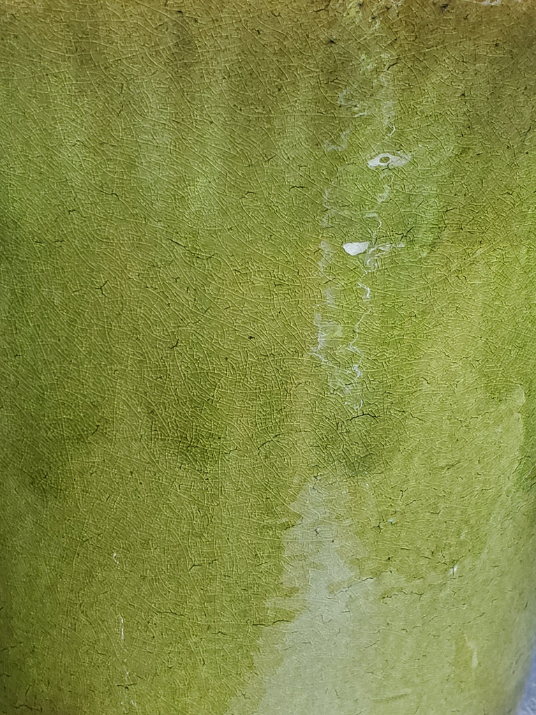 Delphine planter in Green glaze