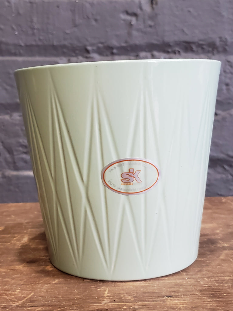 Visby ceramic pot segreen