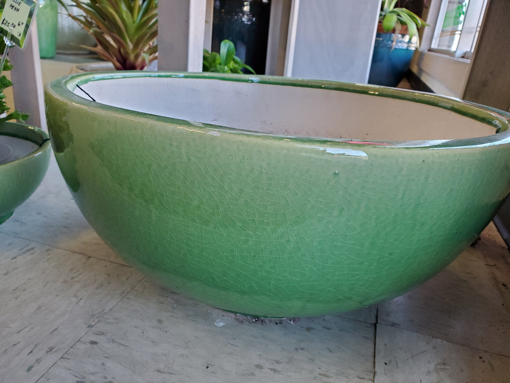 Yarn Bowls in green large