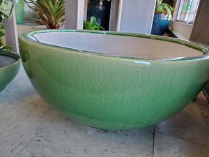 Yarn Bowls in green large