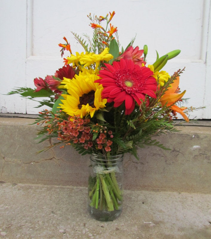 Fall mixed bouquet